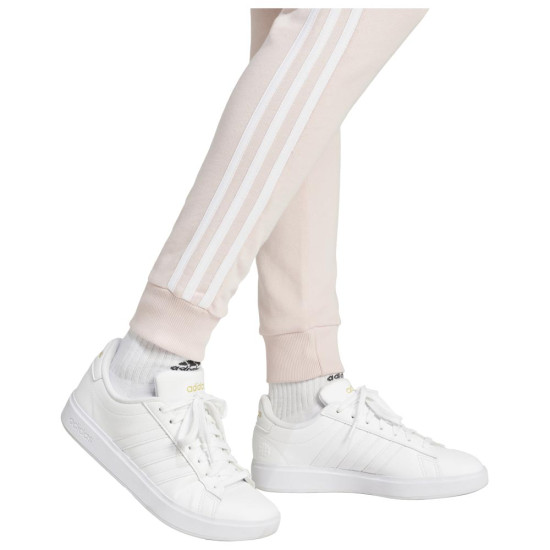 Adidas Γυναικείο παντελόνι φόρμας Essentials 3-Stripes French Terry Cuffed Pants